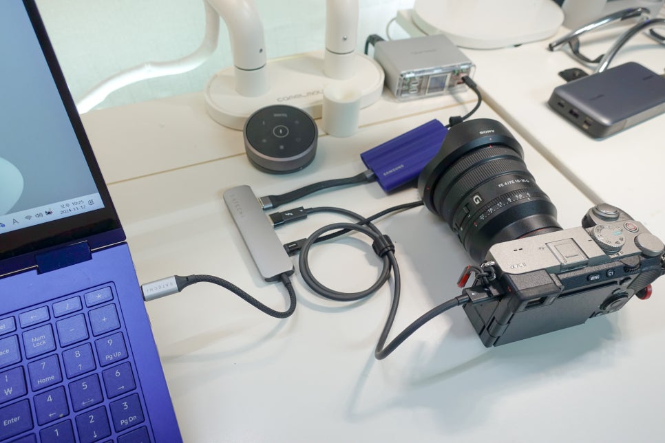 다기능 슬림 허브 사테치 USB-C 4in1 4K 알루미늄 멀티허브 사용 후기 이미지 14