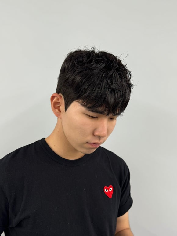 남자머리 이미지
