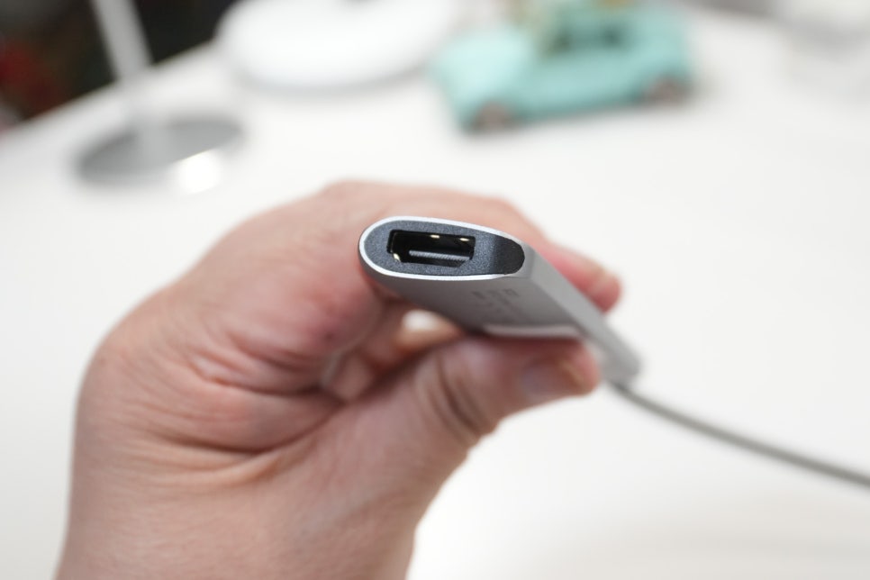 다기능 슬림 허브 사테치 USB-C 4in1 4K 알루미늄 멀티허브 사용 후기 이미지 11