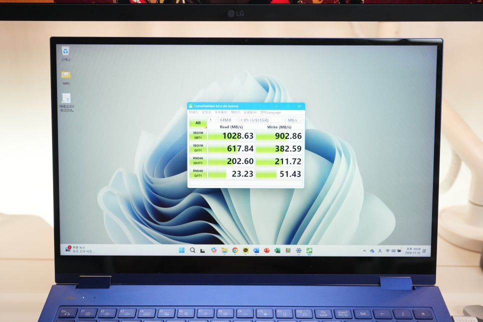 다기능 슬림 허브 사테치 USB-C 4in1 4K 알루미늄 멀티허브 사용 후기 이미지 16