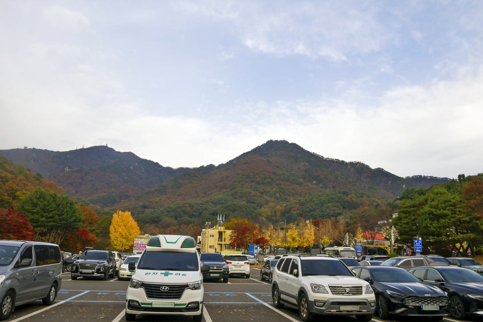 용문산 가섭봉 조망 이미지