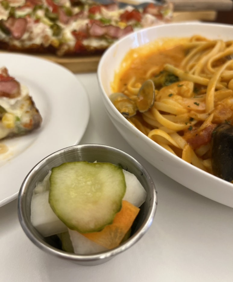 동리단길 피자 이미지