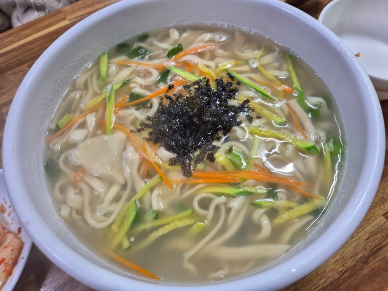 일월바지락 칼국수 이미지