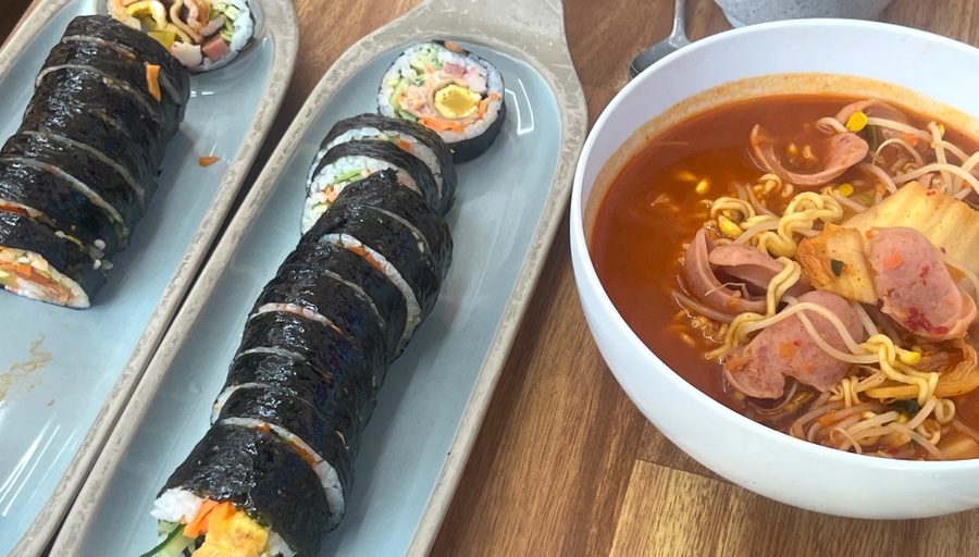 김밥앤라면김밥&라면 이미지