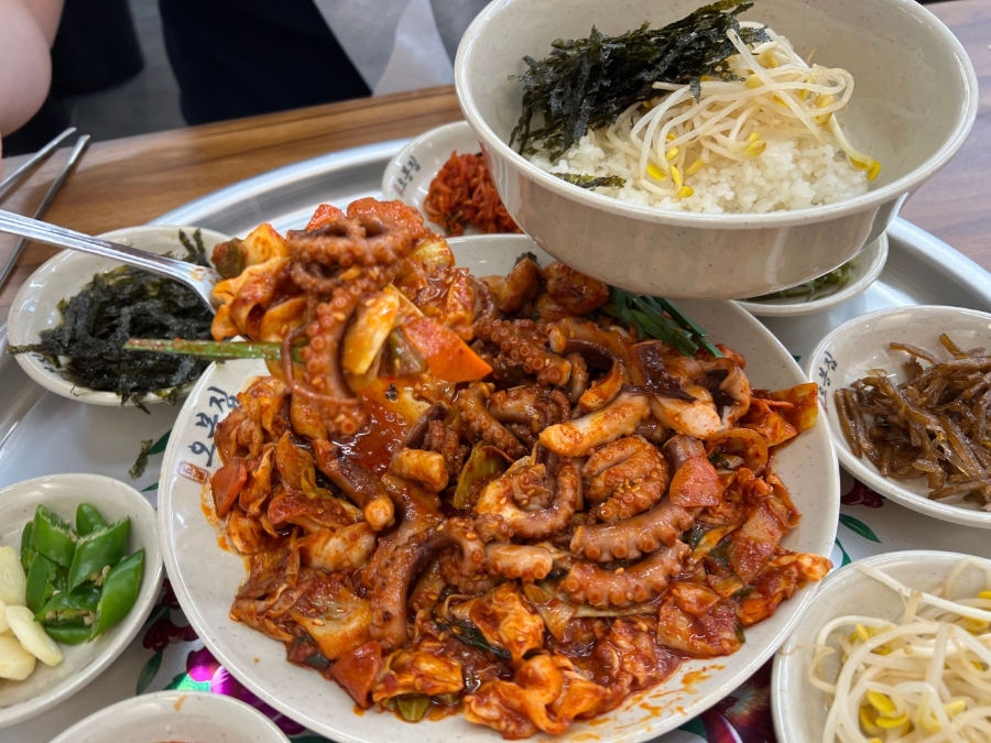 직화낙지 이미지