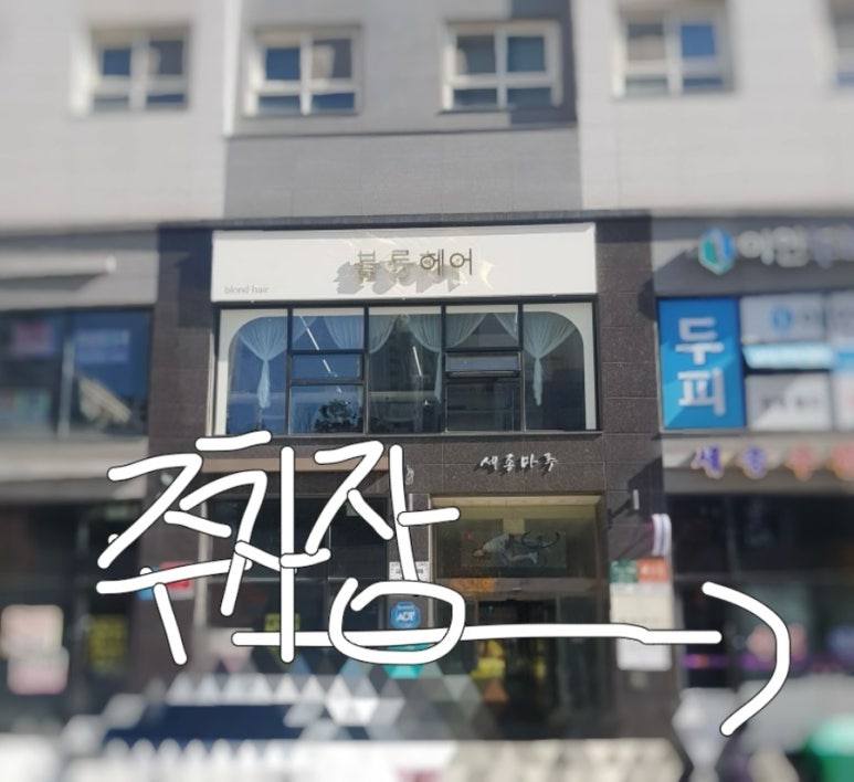 블롱헤어 이미지