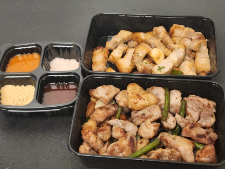 푸줏간고기도시락 이미지
