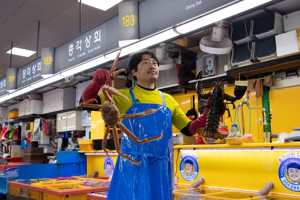 자갈치총각 이미지