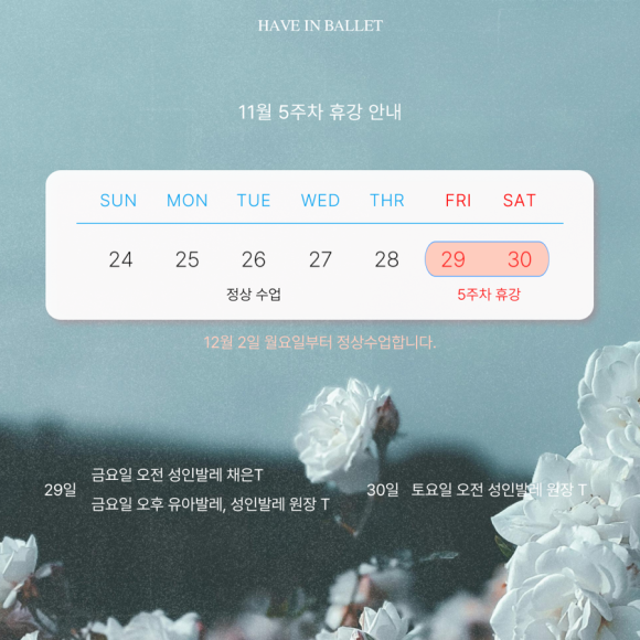 해브인발레학원 이미지