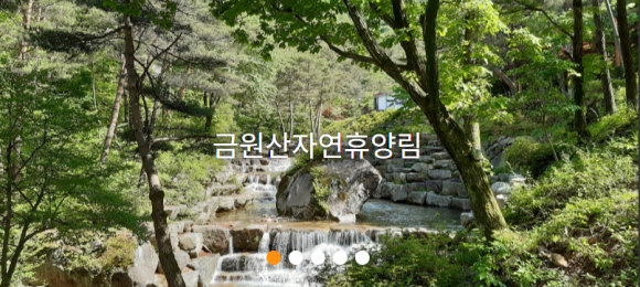 산삼자연휴양림 이미지