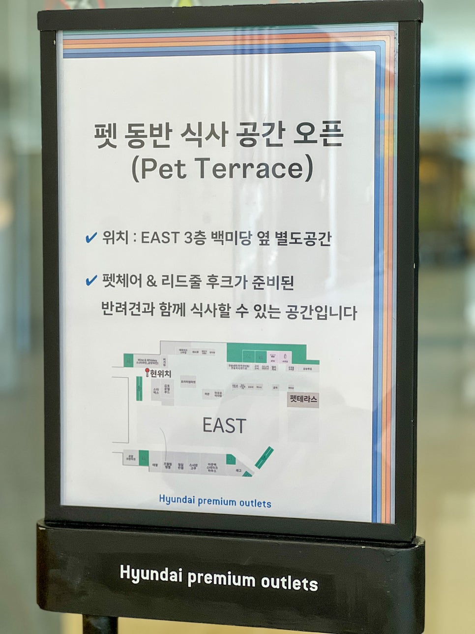 김포 현대아울렛 애견동반 쇼핑: 펫파크 & 펫테라스 완벽 가이드 — 사진 19