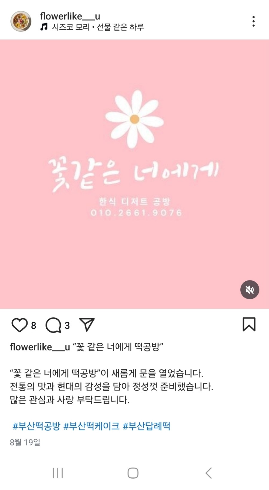 꽃같은너에게 이미지