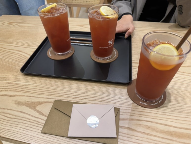 텐퍼센트커피자이점 이미지