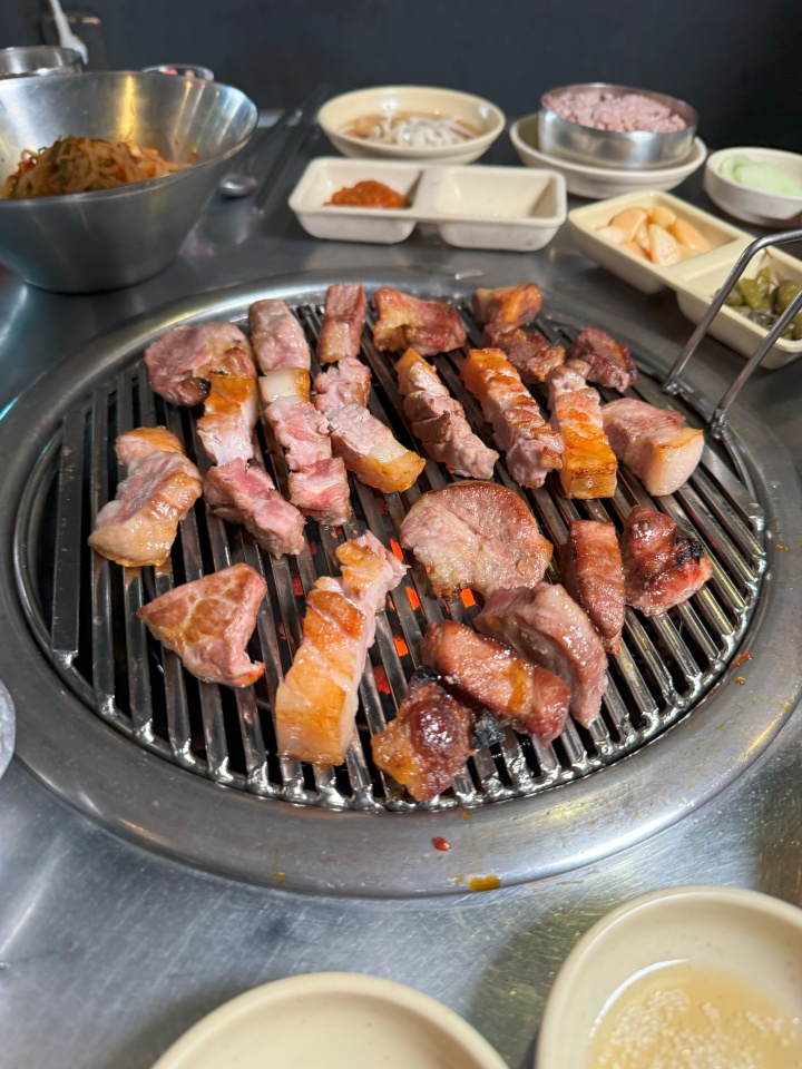연탄불 이미지
