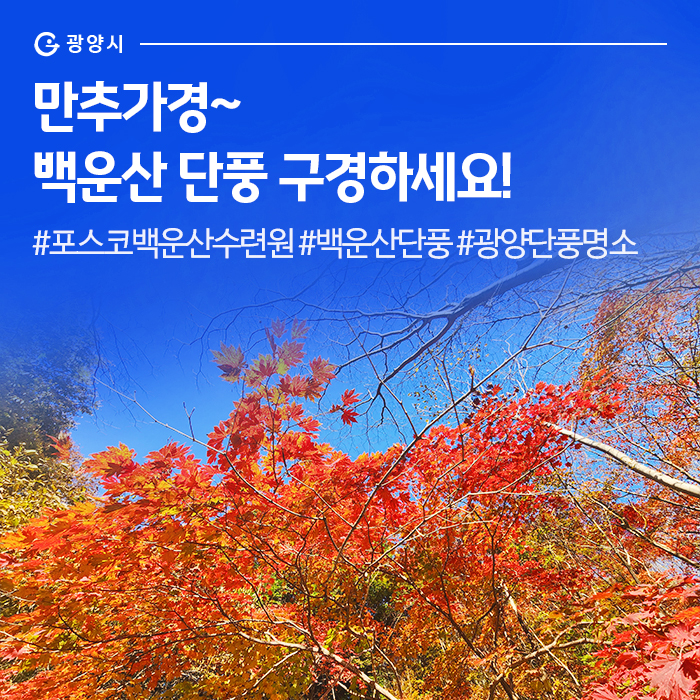 포스코백운산수련원 이미지