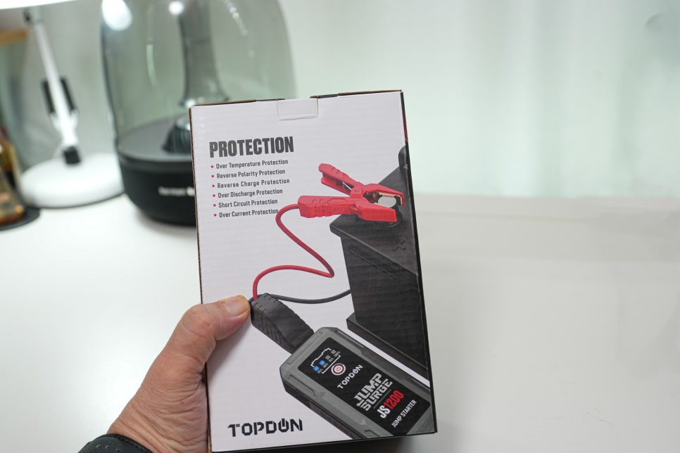 자동차 점프선 일체형 '탑돈 JS1200 점프 스타터'로 자동차점프방법 알아보기 이미지 5
