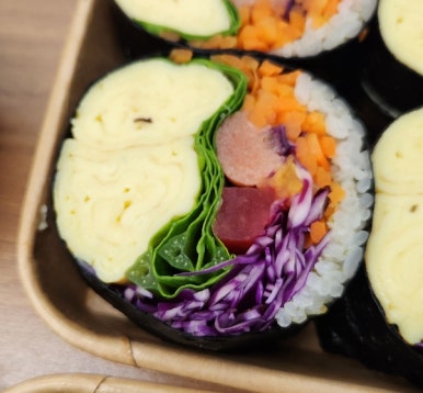 오늘의;초록김밥 이미지