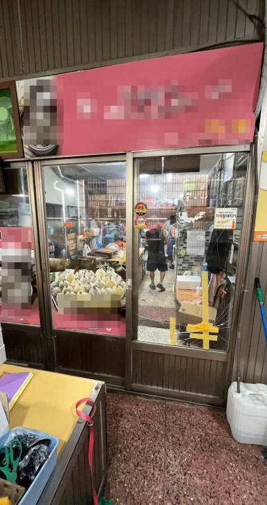 시장샤시유리 이미지