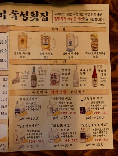 군침도는 숙성회 이미지
