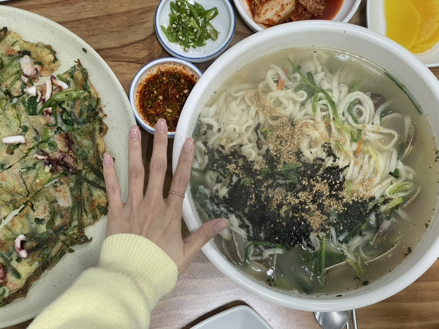 조개생칼국수 이미지
