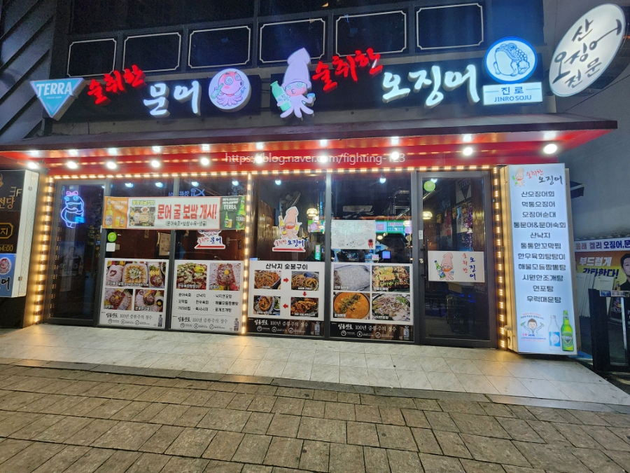 술취한문어 이미지