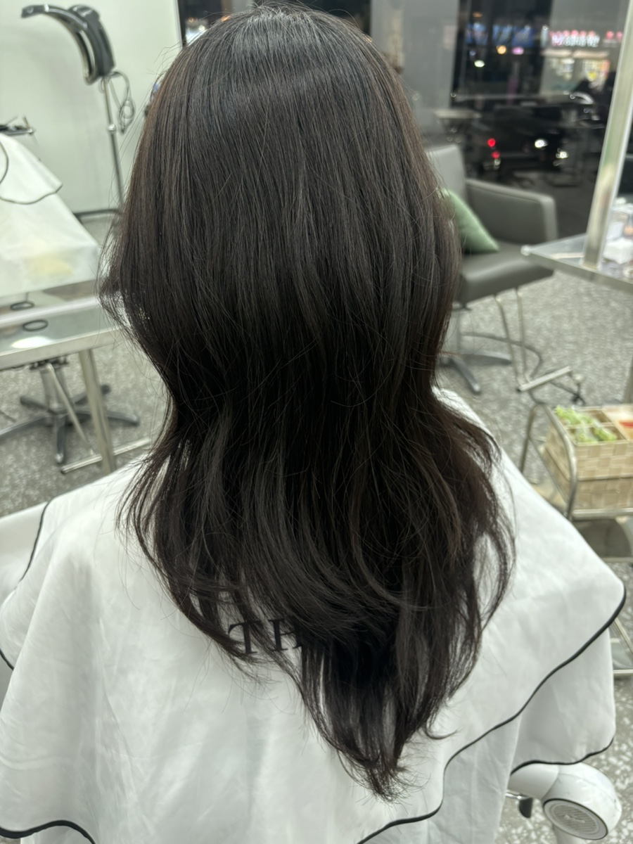 은지헤어라인 이미지