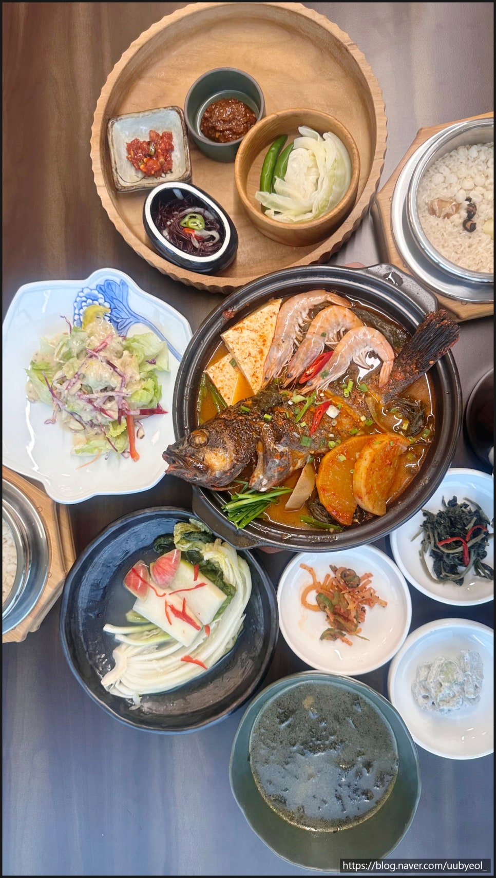 청춘물회 이미지