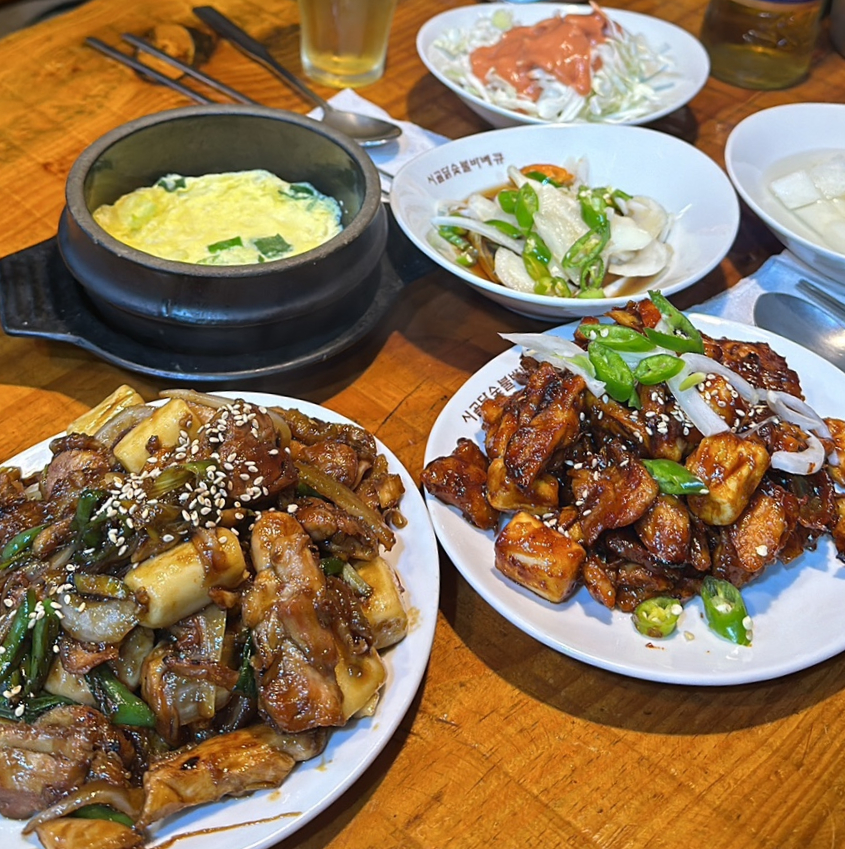 시골닭숯불바베큐 이미지