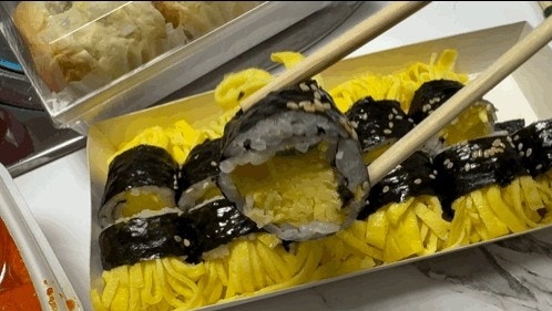 노랑김밥&크로플각 이미지