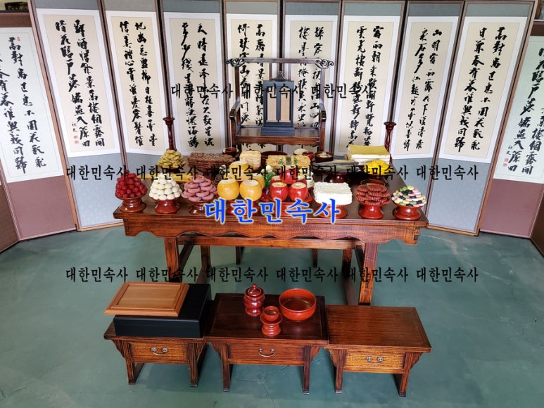 고려종가차례상 이미지