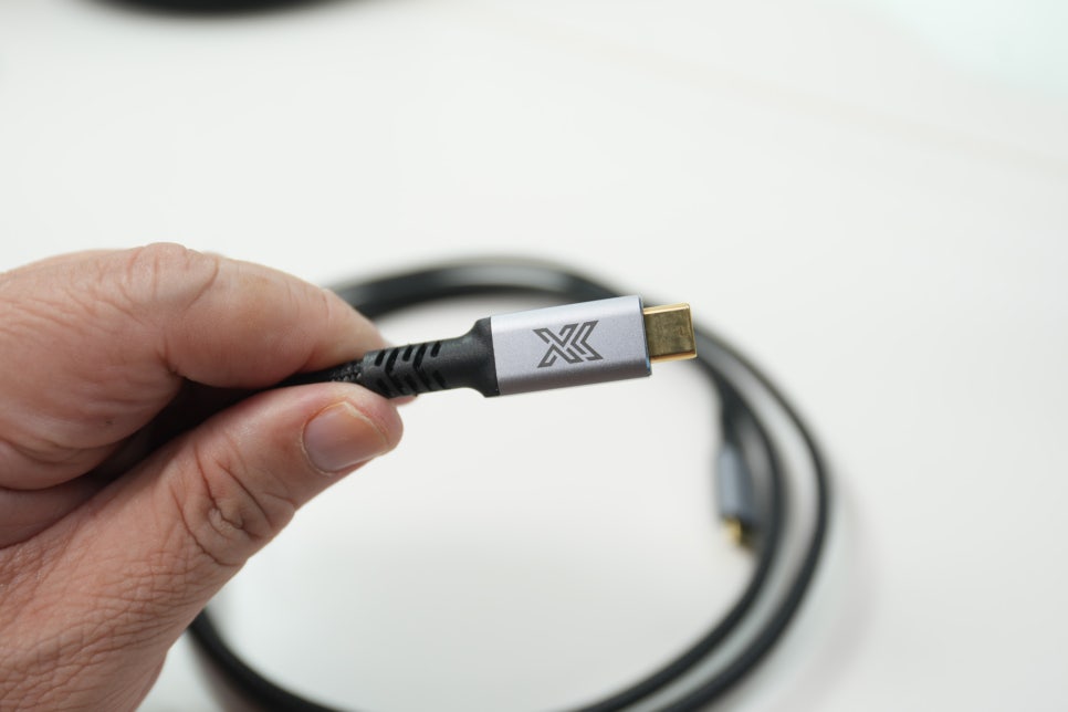 5K 듀얼모니터 연결 설정을 위한 USB4 C to C 케이블 [썬더볼트 패시브 케이블 IX032-033] 이미지 6