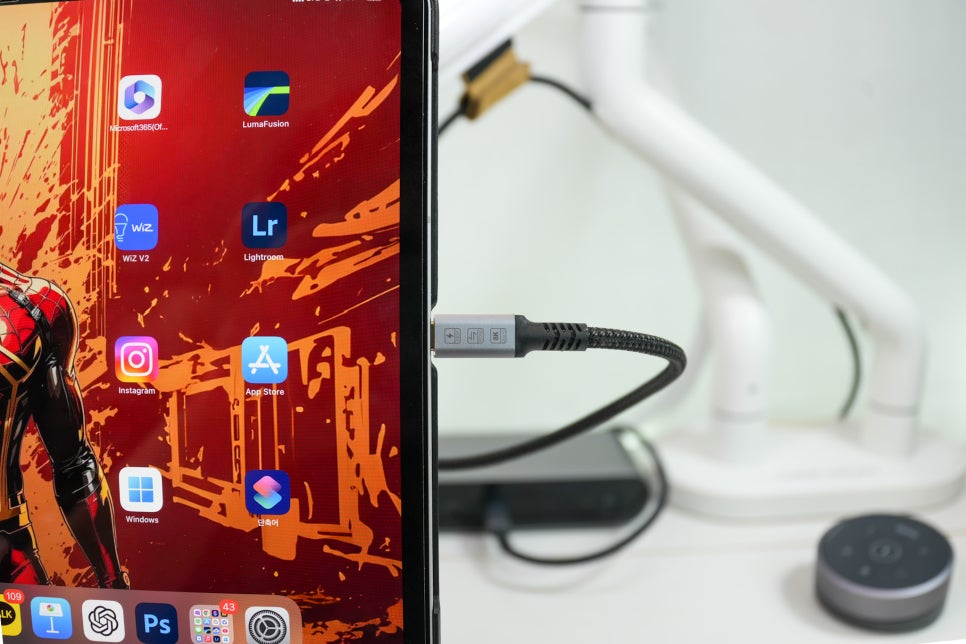 5K 듀얼모니터 연결 설정을 위한 USB4 C to C 케이블 [썬더볼트 패시브 케이블 IX032-033] 이미지 15