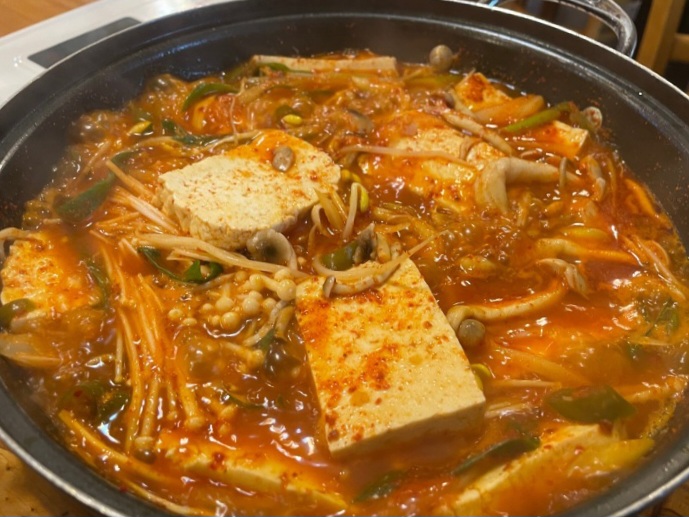 오늘, 한 두부 이미지
