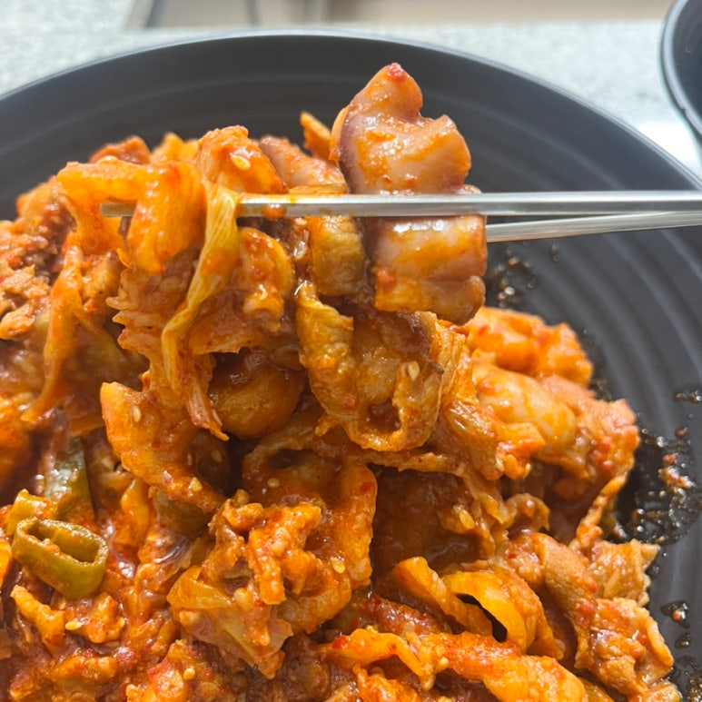 신방통통 낙지 이미지