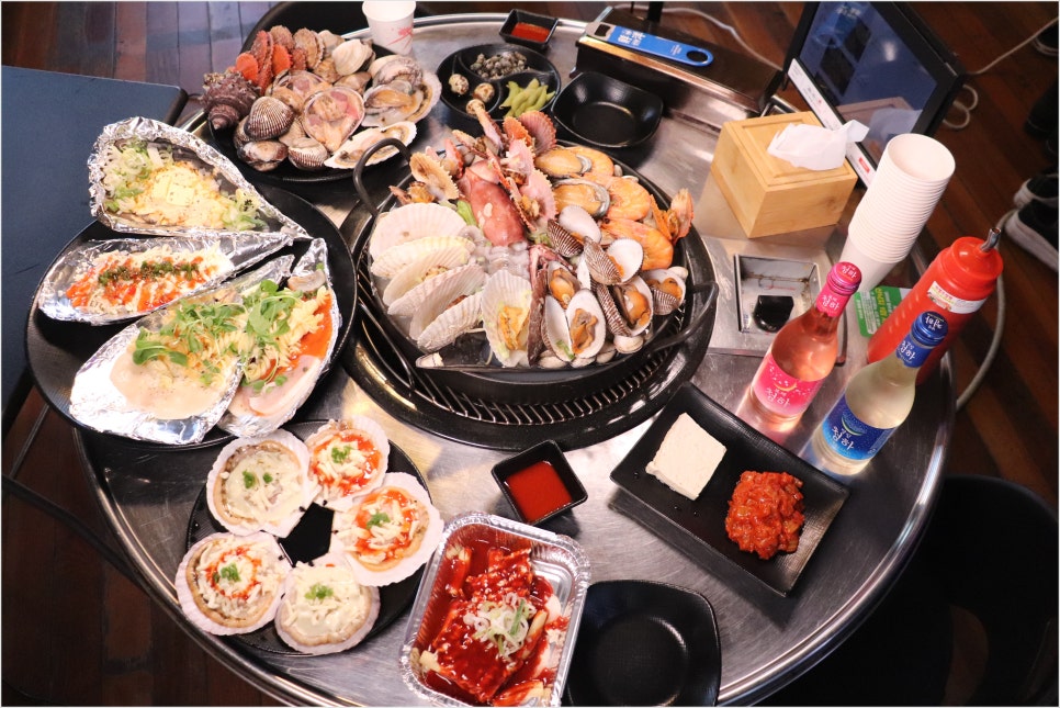 조개와칼국수 이미지