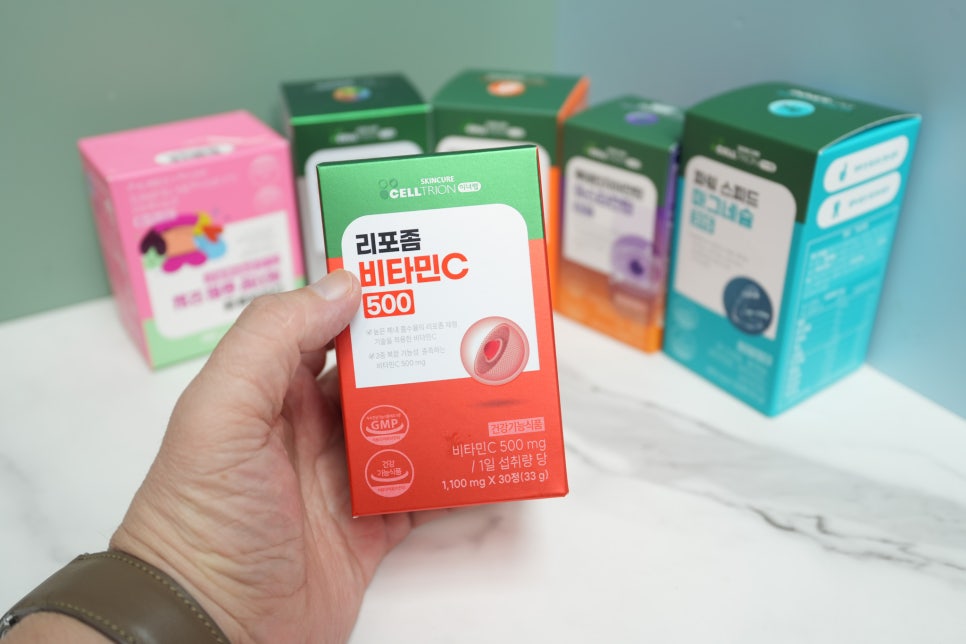 50대를 위한 건강 비법: 셀트리온 이너랩 리포좀 비타민C 500 이미지 6