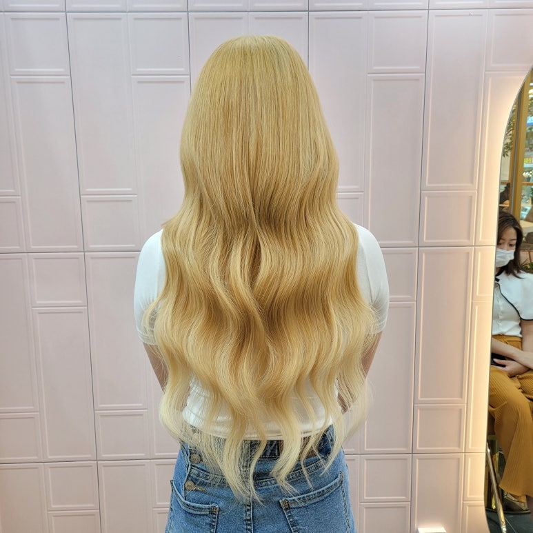 언니쓰 인천붙임머리 이미지