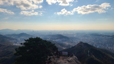 향로봉 부근 이미지