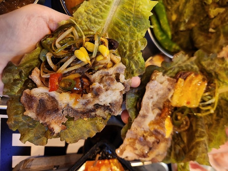 착한냉삼 이미지