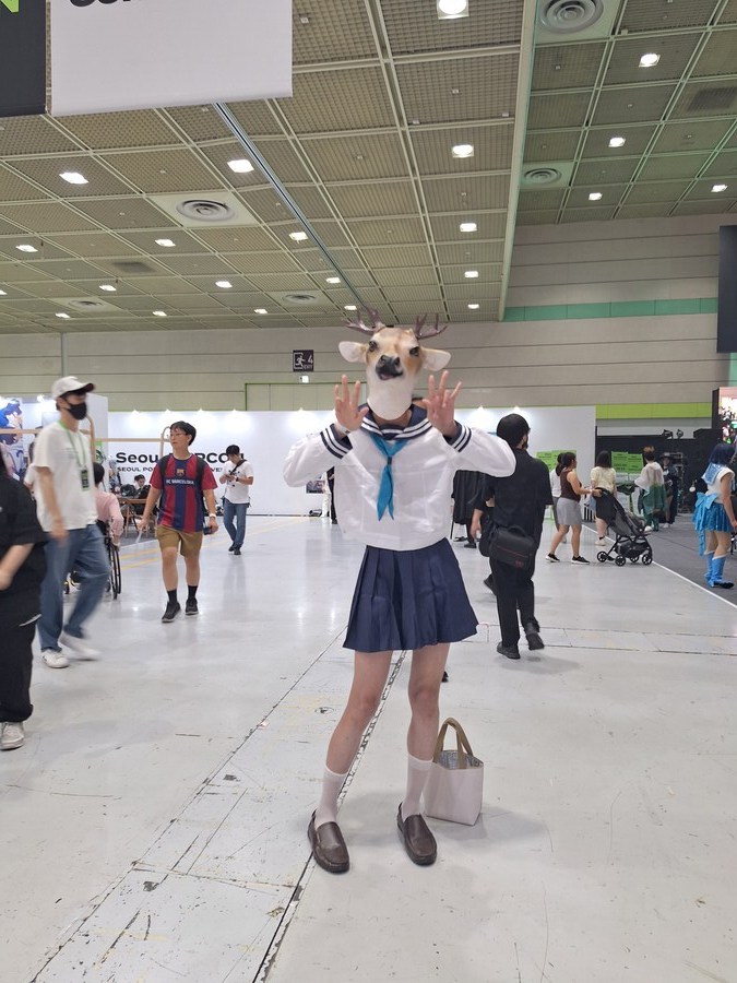 시슴 이미지