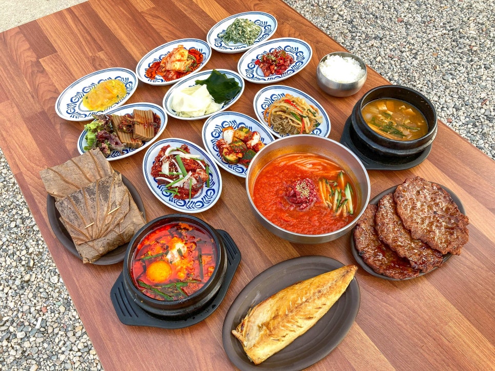 떡갈비칼국수 이미지