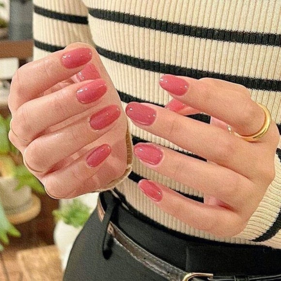 핑크네일 이미지