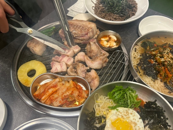 촌 돼짓간 이미지