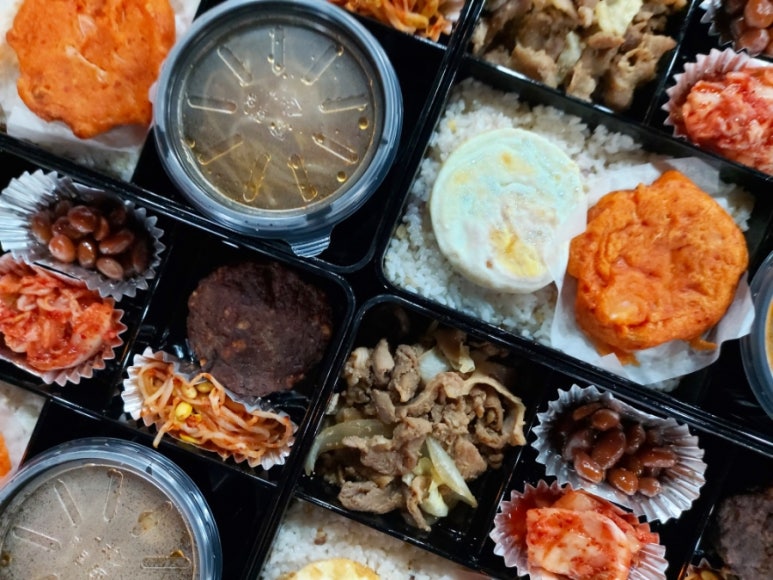 고급도시락백반 이미지