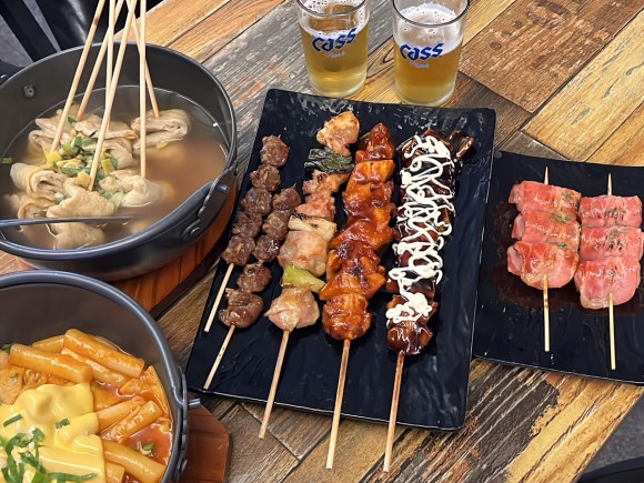 닭꼬치그릴고잔 이미지