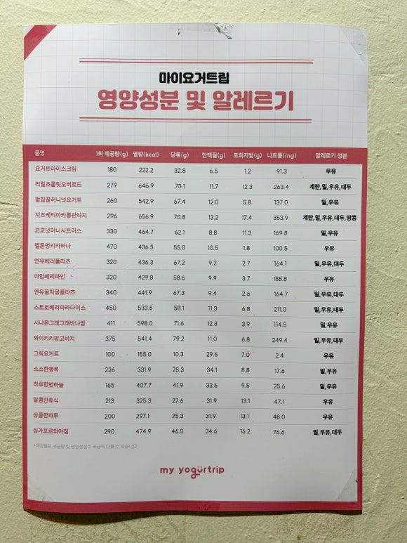 마이요거트립구리 이미지