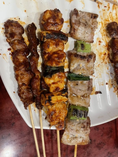 수숯불직화꼬치바베큐 이미지
