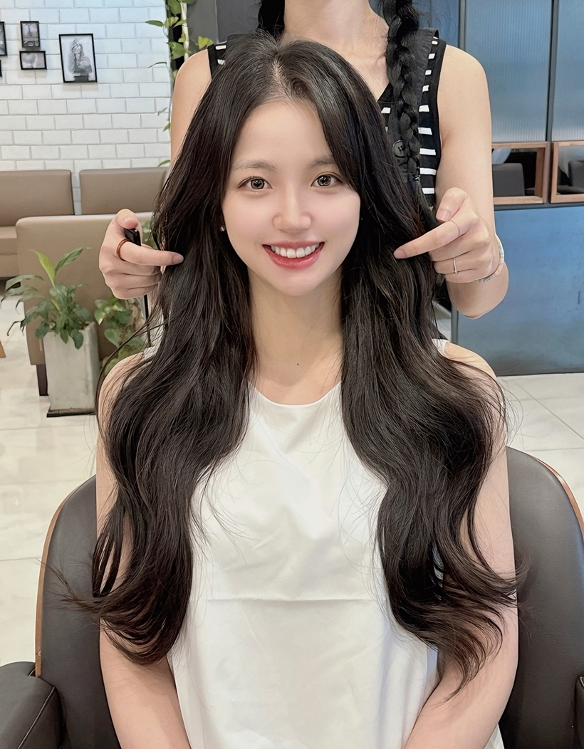 붙임머리 이미지