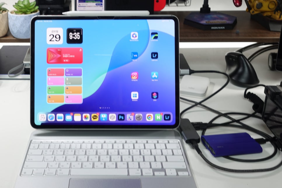 아이엑스 USB C to C 허브 5in1 리뷰  "아이패드 프로 7세대 확장을 위한 멀티허브" 이미지 9