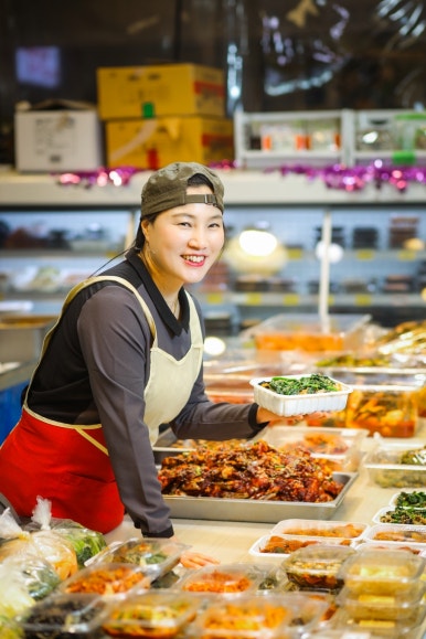 텃밭야채반찬 이미지